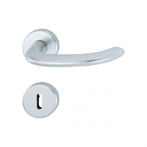 HOPPE Marseille Rosetten-Garnitur - F1 Aluminium Natur