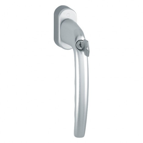 HOPPE Atlanta abschließbarer Parallel-Schiebe-/Kipptürgriff - F1 Aluminium Natur