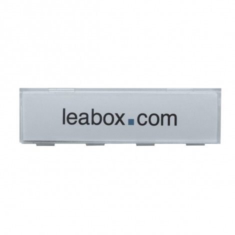 leabox Namensschildabdeckung 60x15