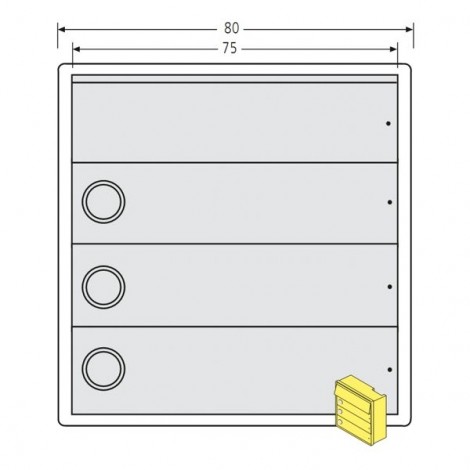 RENZ Tastenmodul RSA2 kompakt