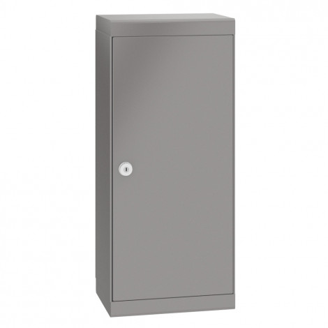 RENZ Paketkasten Qubo L gerades Dach - RAL 9007