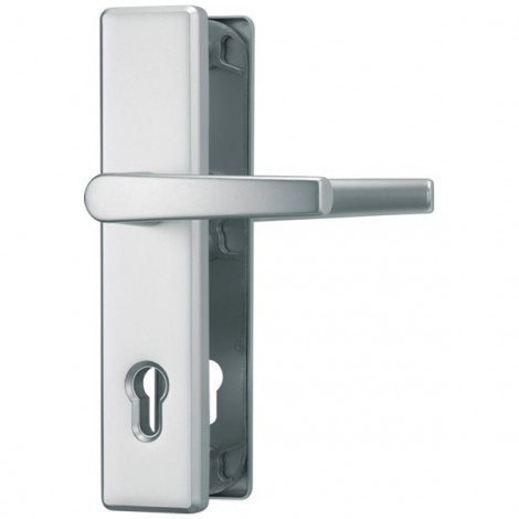 ABUS Schutzbeschlag KLN 314 - F1 Aluminium Natur - Klinke-Klinke