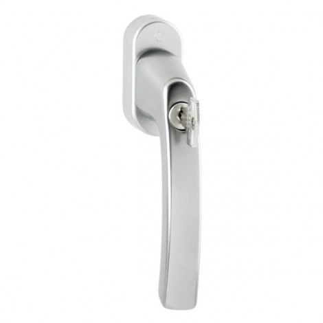 HOPPE Luxembourg Fenstergriff 099S/U26 - F1 Aluminium Natur