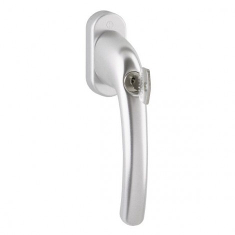 HOPPE Tôkyô Fenstergriff 0710S/U26 - F1 Aluminium Natur