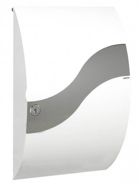MEFA Wave - geräumiger Designbriefkasten