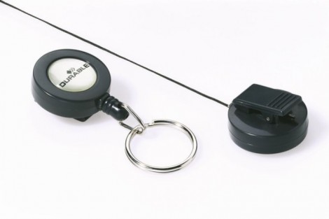 DURABLE Schlüsselring mit Jojo