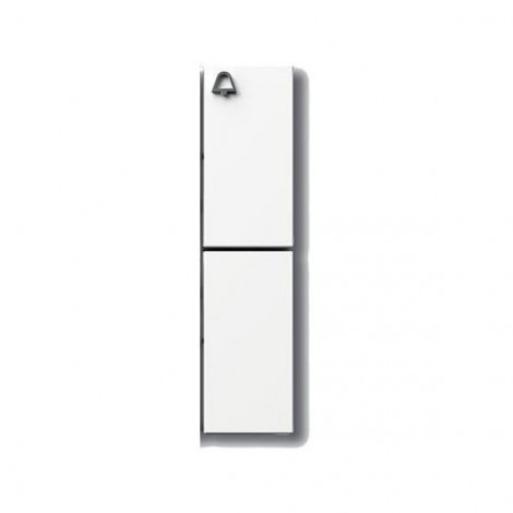 SSS Siedle Klingeltaste mit / ohne Glockensymbol