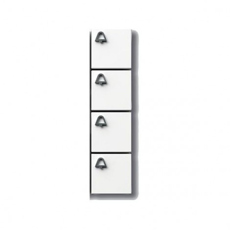 SSS Siedle Klingeltaste mit Glockensymbol