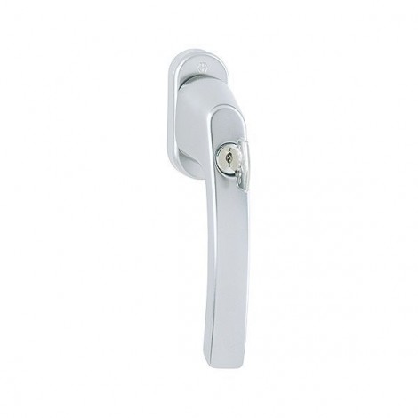 HOPPE Luxembourg Fenstergriff 099S/U52Z - F1 Aluminium Natur