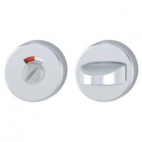HOPPE WC-Rosette 42KVS mit Frei / Besetzt-Anzeige in Aluminium Natur (F1)