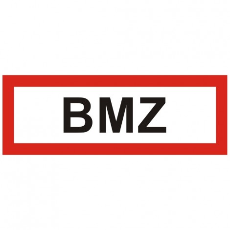 FW-Hinweisschild "BMZ"