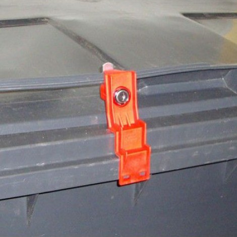 CTS Müllcontainerverschluss für Rheinwerk Flachdeckel