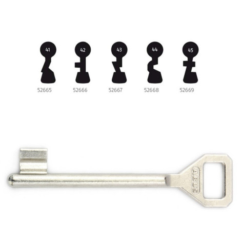 ABUS Buntbartschlüssel ASS BB
