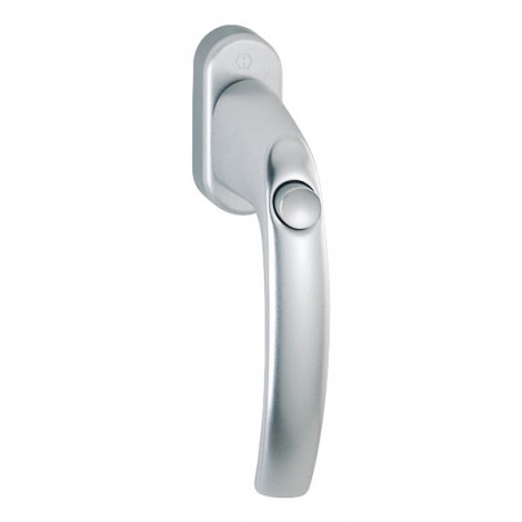 HOPPE Atlanta Fenstergriff 0530SV/U26 - F1 Aluminium Natur