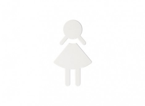 HEWI Türschild - Symbol Frau