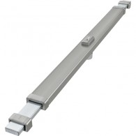 ABUS Panzerriegel PR2800 Edelstahl-Look