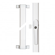 ABUS Fenstergriff mit Alarm WEISS