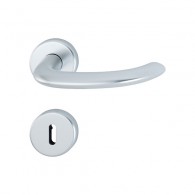 HOPPE Marseille Rosetten-Garnitur - F1 Aluminium Natur