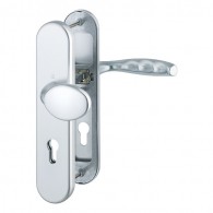 HOPPE New York Schutzbeschlag ohne Zylinder-Abdeckung SK2 - 72mm