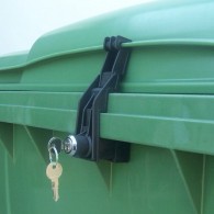 CTS Müllcontainerverschluss - für Otto-Flachdeckel - bis 1100 l