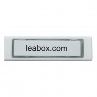leabox Klingeltaster weiß