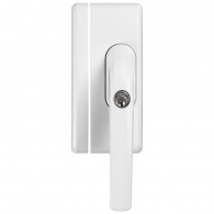 ABUS verschließbarer Fenstergriff FO400A mit Alarm in weiß
