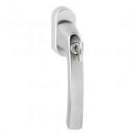 HOPPE Luxembourg Fenstergriff 099S/U26 - F1 Aluminium Natur