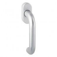 HOPPE Paris Fenstergriff 038/US956 - F1-2 Aluminium Natur matt