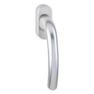 HOPPE Tôkyô Fenstergriff 0710/U26 - F1 Aluminium Natur