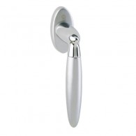 HOPPE Athinai Fenstergriff M056/U937 - F49-R/F98-R verchromt/matt verchromt-Resista