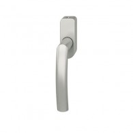 FSB Fenstergriff 1107 - abschließbar - F1 Aluminium Natur