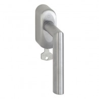 HOPPE Amsterdam Fenstergriff E1400Z/US950S - F69 Edelstahl matt