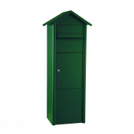 MEFA Pine - Paketkasten aus Stahl-Tannengrün (RAL 6009)