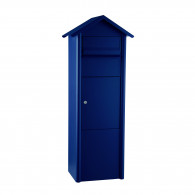 MEFA Pine - Paketkasten aus Stahl-Stahlblau (RAL 5011)