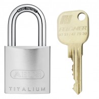 ABUS 86TI/55 Vorhangschloss mit GERA 3000 Halbzylinder