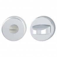 HOPPE WC-Rosette 42KVS in Aluminium Natur (F1)