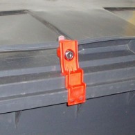 CTS Müllcontainerverschluss für Rheinwerk Flachdeckel