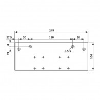 DORMA Flachplatte TS 83/ TS 73