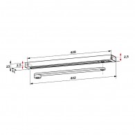 DORMA Gleitschiene G-N für TS 91/92
