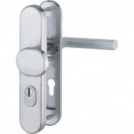 HOPPE Amsterdam Schutzbeschlag mit Zylinder-Abdeckung SK2 - 72 mm