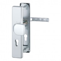 HOPPE London Schutzbeschlag ohne Zylinder-Abdeckung SK2 - F1 Aluminium Natur - 72 mm