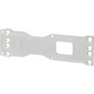 Montageplatte A120, silber
