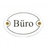 Münder-Email Türschild - Büro