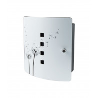 Burg Wächter Motiv Schlüsselbox Pusteblume