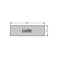RENZ Seko Kunststoff-Lichttastereinlage