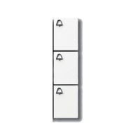 SSS Siedle Klingeltaste mit Glockensymbol