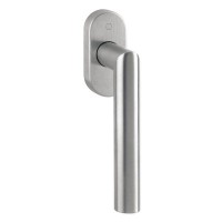 HOPPE Amsterdam Fenstergriff E0400/U30 - F69 Edelstahl matt