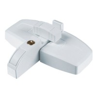 ABUS Fenster-Zusatzschloss DFS 95 für Doppelflügel-Fenster