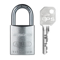 ABUS 86TI/55 Vorhangschloss mit EVVA EPS Halbzylinder