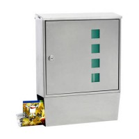 KNOBLOCH - Briefkasten Portland Design E mit Zeitungsfach